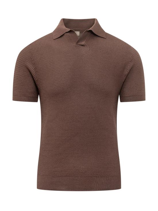 26SS 라키 폴로 티셔츠 MERCEDES300TK TABACCO