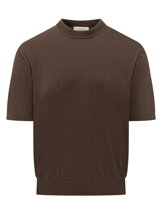 26SS 라니우스 반팔 티셔츠 S6LAMAKE018 920 CIOCCOLATO