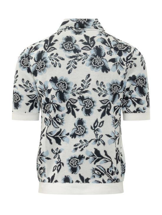 26SS 라키 폴로 티셔츠 COOLFLOWER BIANCOBLU BIANCO BLU - RAKKI