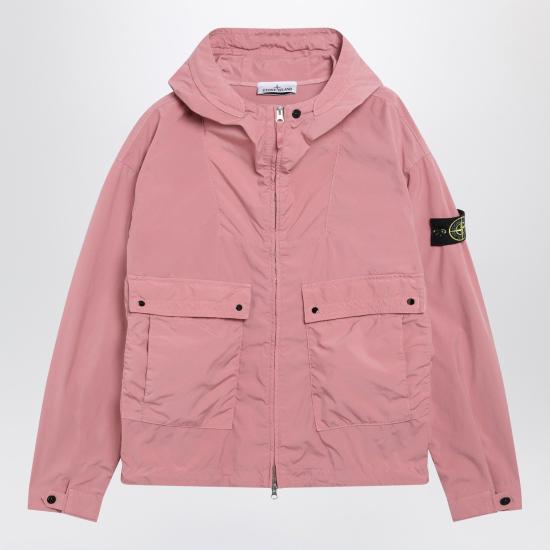 26SS 스톤 아일랜드 라이트 컴팩트 터치 폴리 TC 자켓 S154100052S0042 Pink