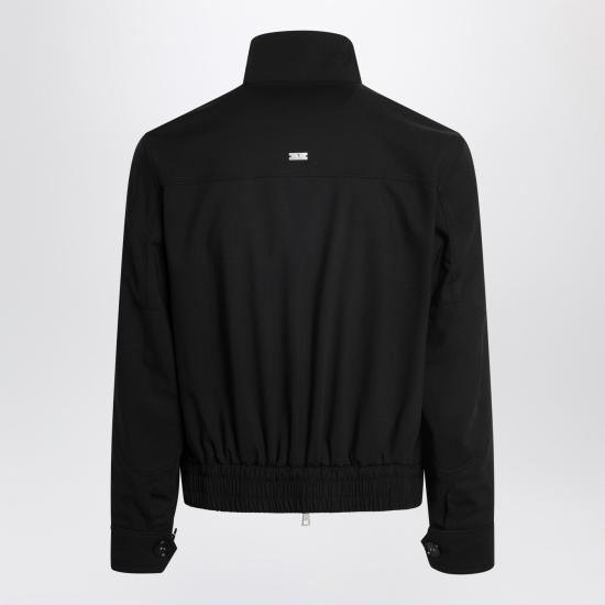 26SS 아미 베이지 뉴 울 해링턴 자켓 HJK876WV0194 Black - AMI