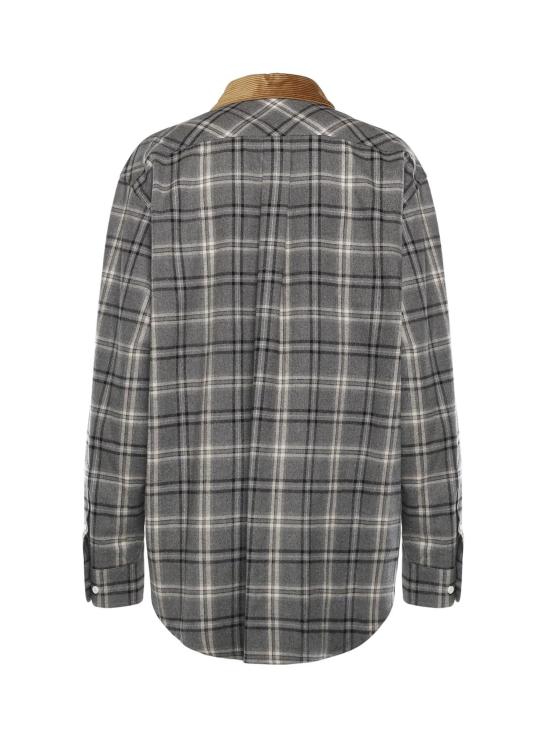 26SS 미우미우 셔츠 MK20101807F0480 Grey - MIU MIU