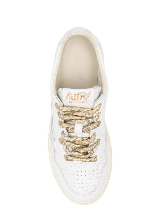 26SS 오트리 메달리스트 로우 스니커즈 AULW SW01WHT WHT - AUTRY