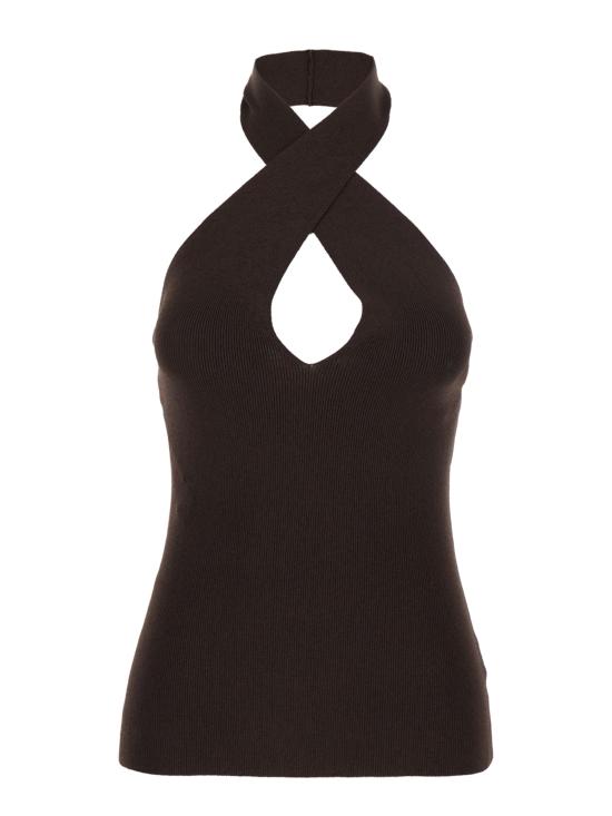 26SS 페데리카 토시 민소매 티셔츠 43350451 58 Brown