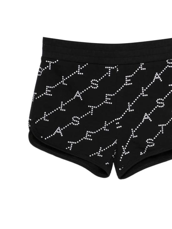26SS [키즈] 스텔라 맥카트니 쇼츠/버뮤다 TY6D29 Z3477 930BC BLACK WHITE - STELLA MCCARTNEY