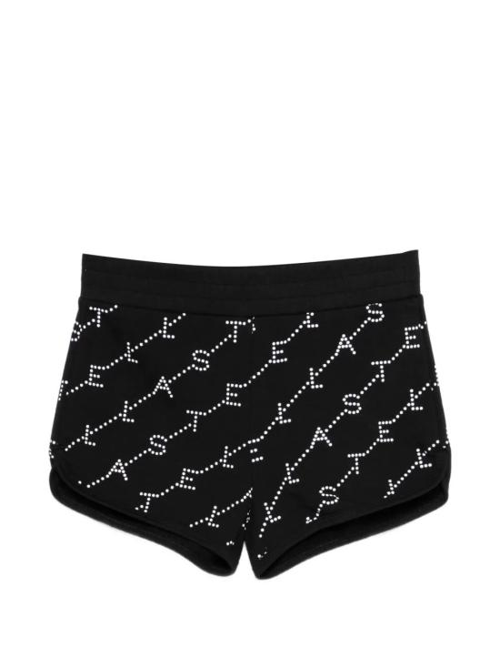 26SS [키즈] 스텔라 맥카트니 쇼츠/버뮤다 TY6D29 Z3477 930BC BLACK WHITE