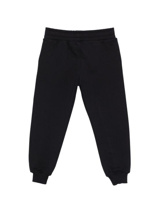 26SS [키즈] 모스키노 트레이닝/조거 팬츠 HUP08YLCA32 60100 Nero black - MOSCHINO