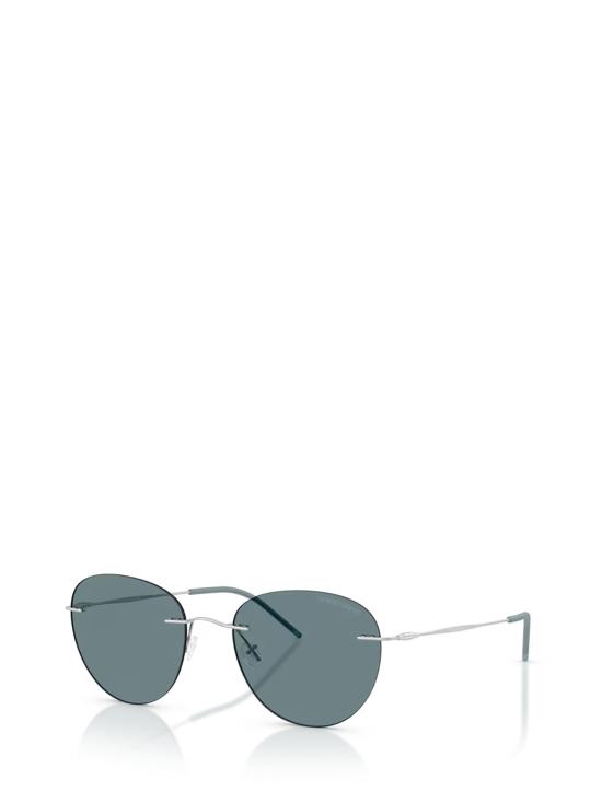 26FW 조르지오 아르마니 선글라스 AR6182 304587 MATTE SILVER - GIORGIO ARMANI