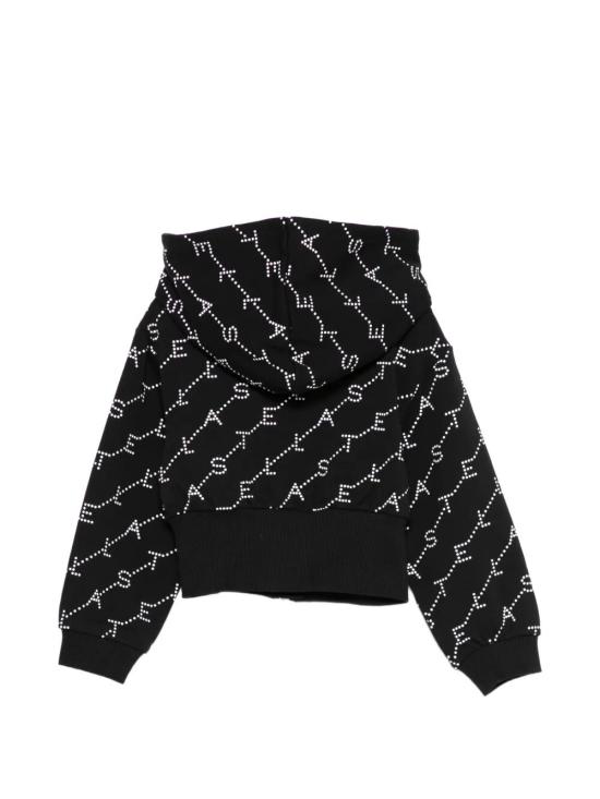 26SS [키즈] 스텔라 맥카트니 트레이닝 상의 TY4B50 Z3477 930BC BLACK WHITE - STELLA MCCARTNEY