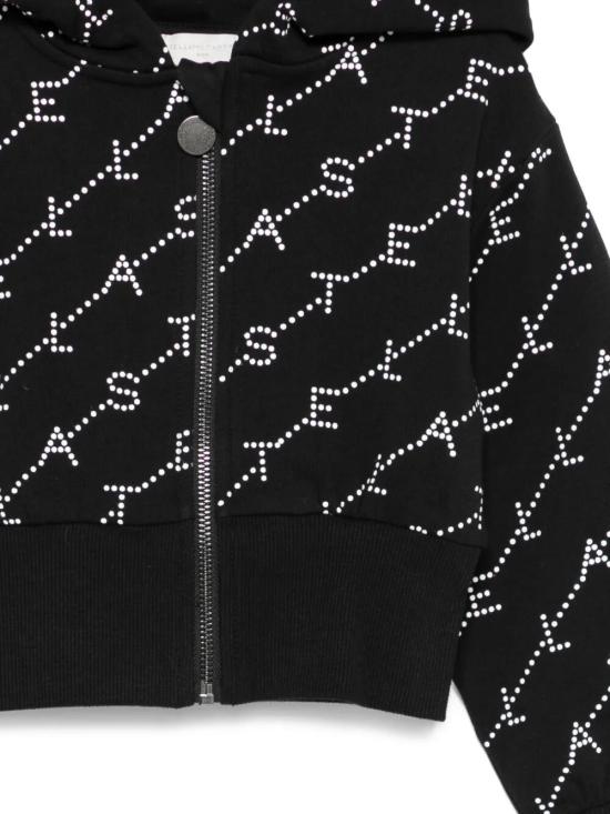 26SS [키즈] 스텔라 맥카트니 트레이닝 상의 TY4B50 Z3477 930BC BLACK WHITE - STELLA MCCARTNEY