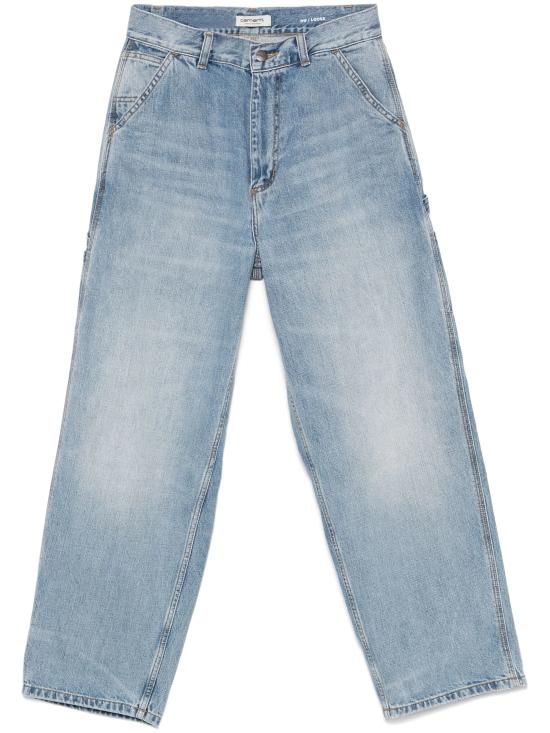 26SS 칼하트 WIP 브랜돈 싱글 니 팬츠 I034225 01URBLUE BURST WASHED