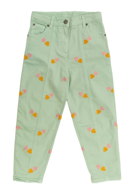 26SS [키즈] 스텔라 맥카트니 스트레이트 팬츠 TY6A50 Z3454754EM