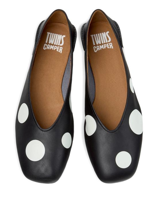 26SS 캠퍼 카시 미라 플랫슈즈 K201253 050 GOBI NEGRO DOTS HOUSTON CASIMY - CAMPER