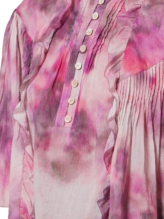 26SS 이자벨마랑에뚜왈 긴팔 티셔츠 HT0854FA D1J13E40PK Pink - ISABEL MARANT ETOILE