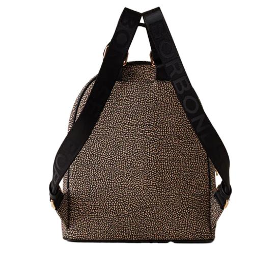 26SS 보르보네제 백팩 934136I15 X11 Op naturale nero - BORBONESE