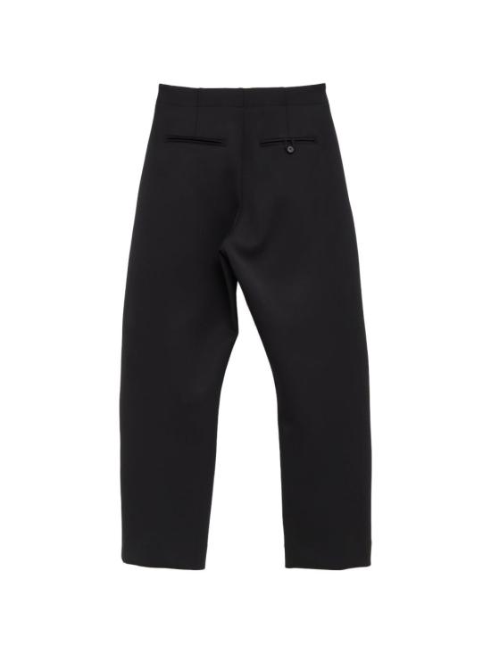 26SS 자크뮈스 스트레이트 팬츠 PAM00551AW00733 990 Black - JACQUEMUS