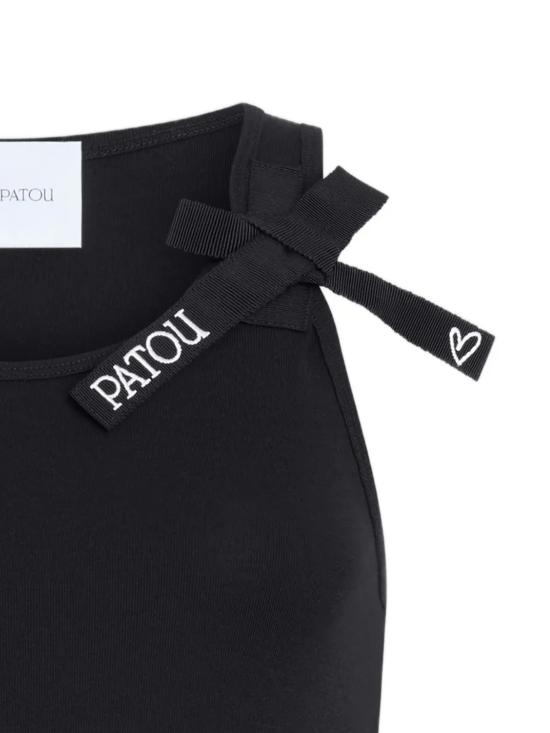 26SS 파투 긴팔 티셔츠 JE212 9994999B Black - PATOU