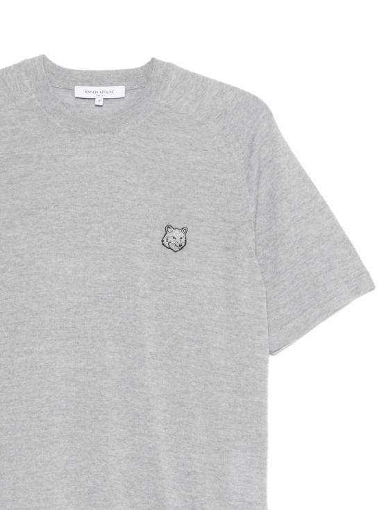 26SS 메종키츠네 스트레이트 팬츠 QM00804KT1181 H150 Grey - MAISON KITSUNE