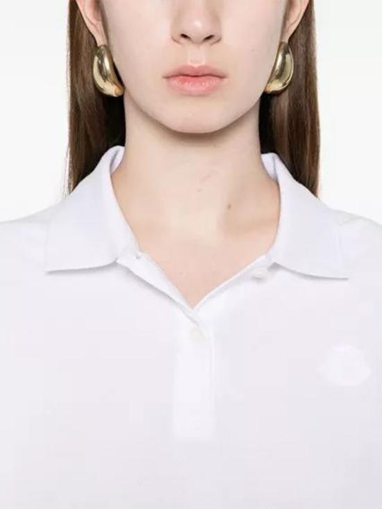 26SS 몽클레어 폴로 티셔츠 L10938A00005 WHITE - MONCLER