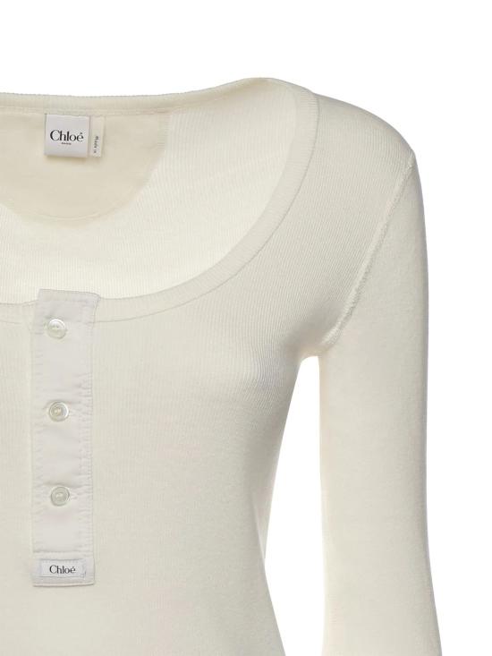 26SS 끌로에 반팔 티셔츠 CH26SJH29185 WHITE - CHLOE
