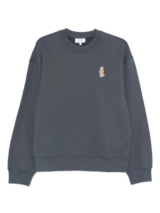 26SS 메종키츠네 긴팔 티셔츠 QM00309KM0341 0422 SHADOW BLUE