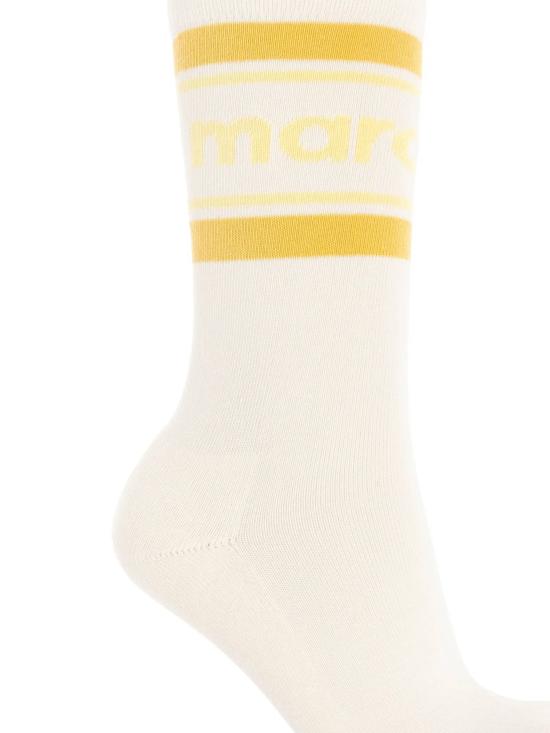 26SS 이자벨마랑 양말 CT003JFA D1C14AECYE ECRU YELLOW - ISABEL MARANT