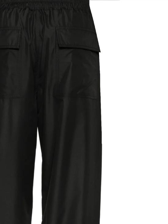 26SS 릭오웬스 몽클레어 스트레이트 팬츠 MU01F2A02 M8115999 Black - RICK OWENS MONCLER