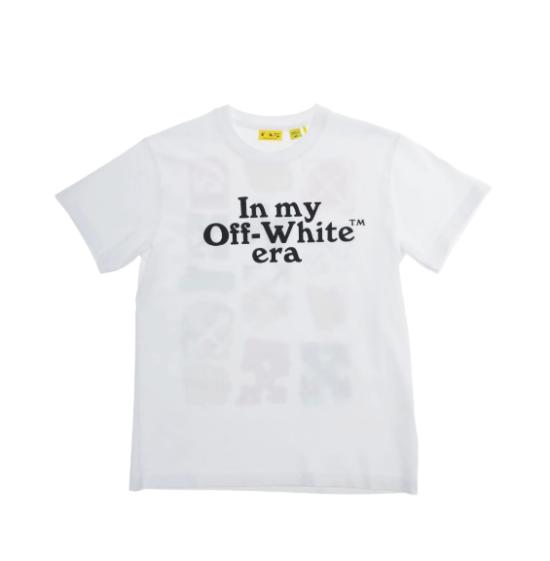 26SS [키즈] 오프화이트 티셔츠 44BAA002S26J007 100 White