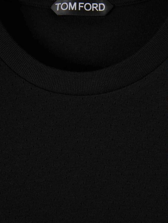 26SS 톰포드 반팔 티셔츠 JCS032JMC111 NAA Black - TOMFORD