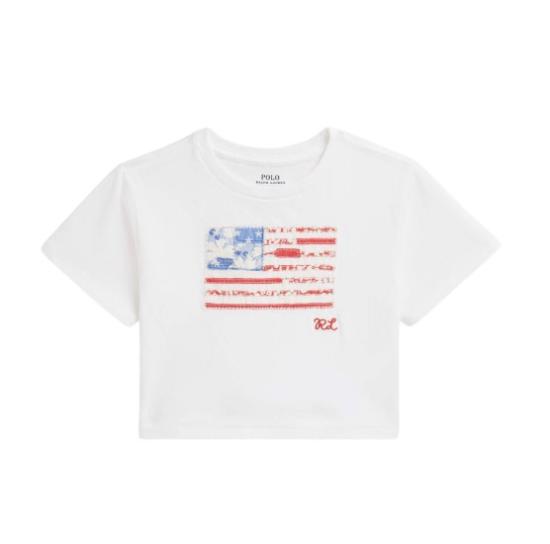 26SS [키즈] 폴로 랄프로렌 티셔츠 312A11751 001 White