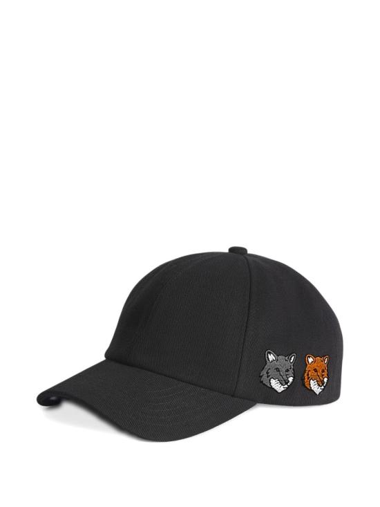 26SS 메종키츠네 더블 볼드 폭스 헤드 캡 OM611CFWW0096 P190 Grey