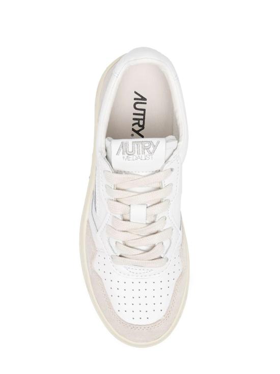 26SS 오트리 메달리스트 로우 스니커즈 AULW LS33WHITE - AUTRY