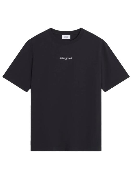 26SS 메종키츠네 반팔 티셔츠 QM00100KJ7025 P199 Black