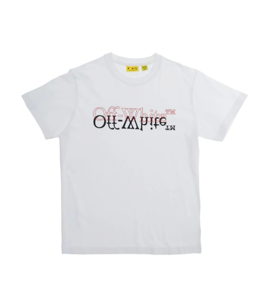 26SS [키즈] 오프화이트 티셔츠 44BAA002S26J001 100 White