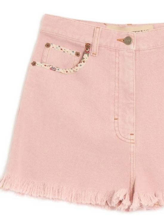 26SS 발렌티노 PAP 숏팬츠 8B3DDB8S 9Y9O45 Old rose - VALENTINO PAP