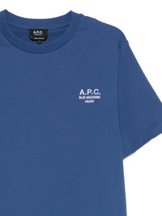 26SS 아페쎄 반팔 티셔츠 COHBUM26388 TIC Blue - A.P.C.