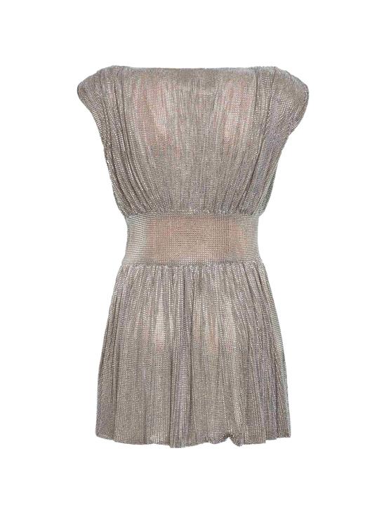 26SS 쥬세페 디 모라비토 미디 원피스 06PSDR724FC 1631621 Crystal - GIUSEPPE DI MORABITO