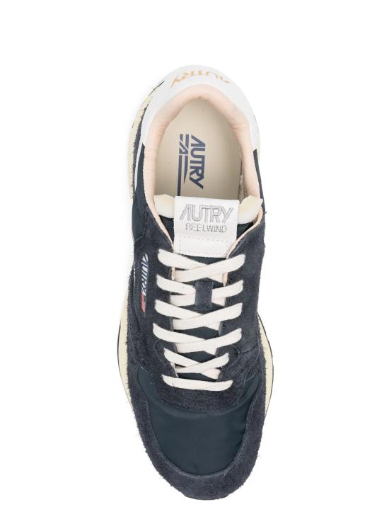 26SS 오트리 릴윈드 로우 나일론 스웨이드 스니커즈 WWLM NC30WHT SPACE - AUTRY