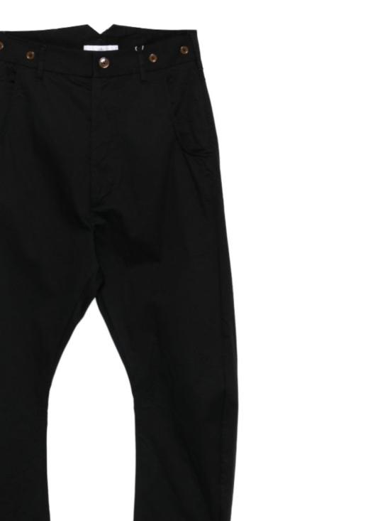 26SS 비비안웨스트우드 스트레이트 팬츠 2F010022 W01CCN401 Black - VIVIENNE WESTWOOD