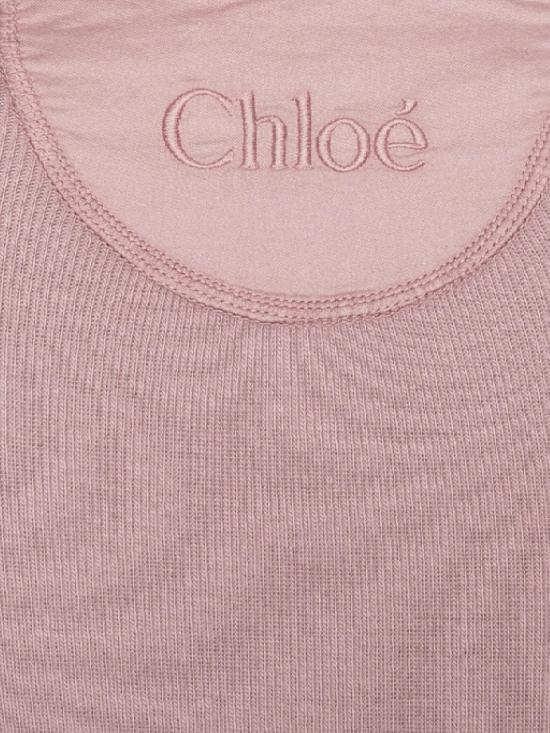 26SS 끌로에 긴팔 티셔츠 26SJH30185 50C BLUSHY PURPLE - CHLOE