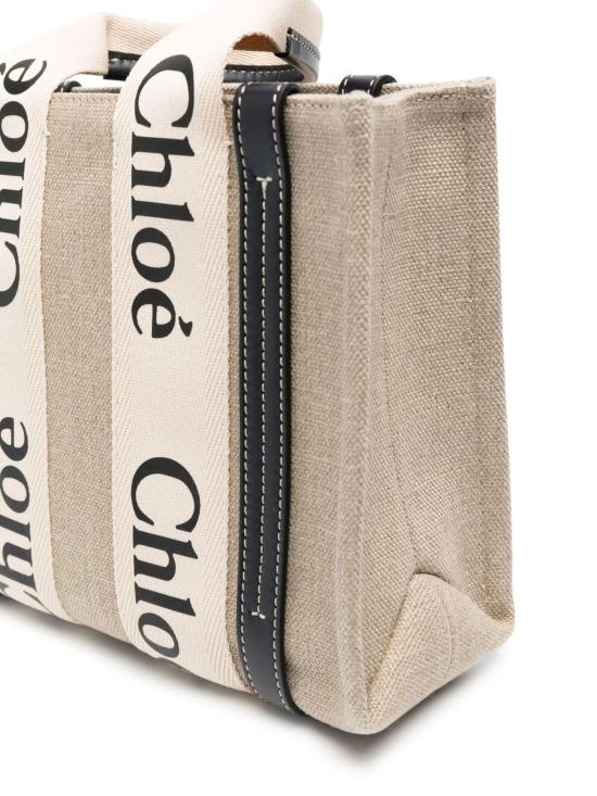 26SS 끌로에 토트백 C22AS397I26 91J White Blue 1 - CHLOE