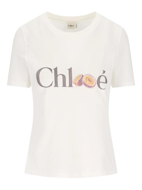 26SS 끌로에 반팔 티셔츠 26SJH08197 101 White