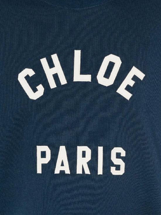 26SS 끌로에 스웨터 24AJH12192 4C6 Classic navy - CHLOE