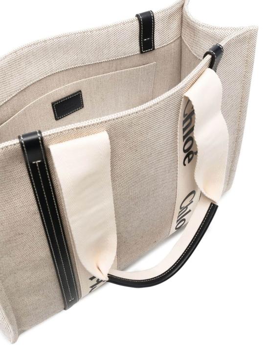 26SS 끌로에 토트백 C22AS383I26 91J White Blue 1 - CHLOE