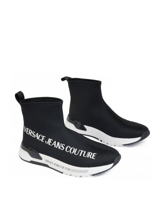 25FW 베르사체 스니커즈 79YA3SA4 ZSC99 899 NERO BIANCO - VERSACE