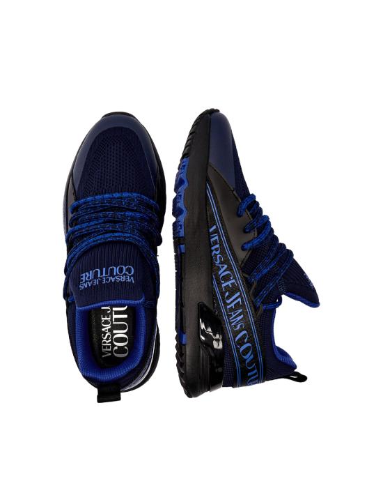 25FW 베르사체 리큐파이 로고 다이나믹 스니커즈 79YA3SA3 ZSD03 204 BLU - VERSACE