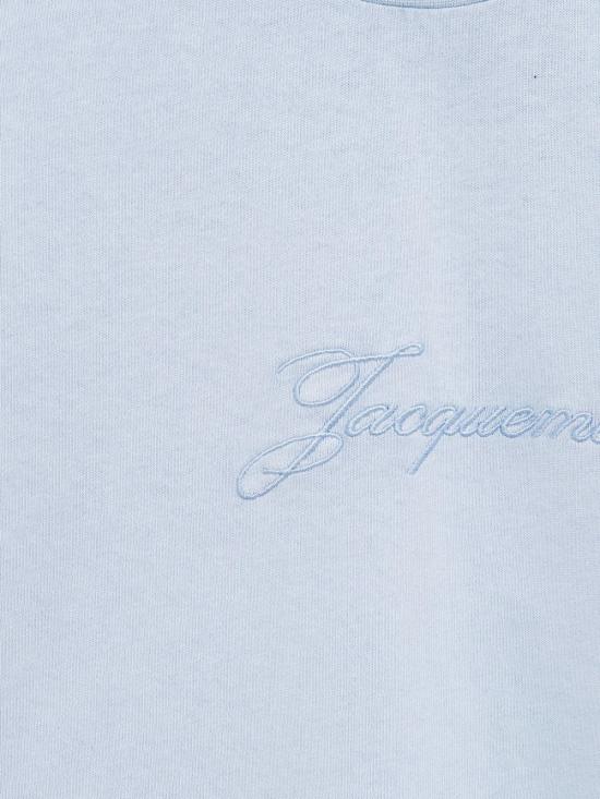 26SS 자크뮈스 반팔 티셔츠 TSM00631AJ00045 330 Blue - JACQUEMUS