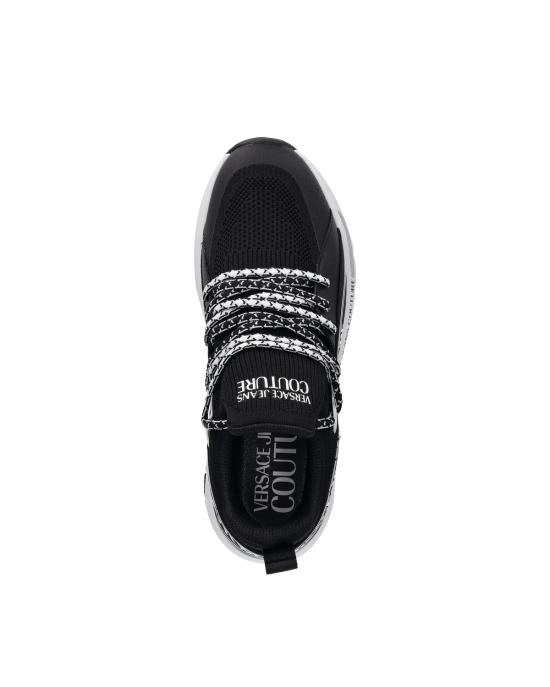 25FW 베르사체 리큐파이 로고 다이나믹 스니커즈 79YA3SA3 ZSD03 899 NERO - VERSACE