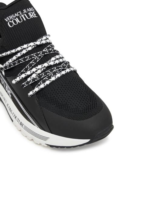 25FW 베르사체 리큐파이 로고 다이나믹 스니커즈 79YA3SA3 ZSD03 899 NERO - VERSACE