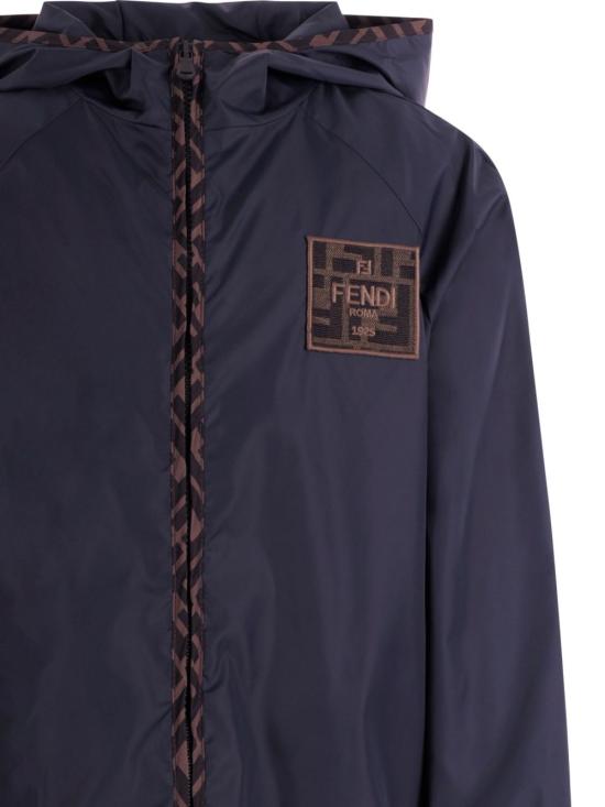 26SS [키즈] 펜디 자켓 JUA274 AS56F0QG0 Dark blu - FENDI